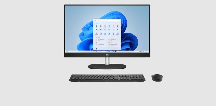 HP 23.8" All-in-One Desktop AI PC