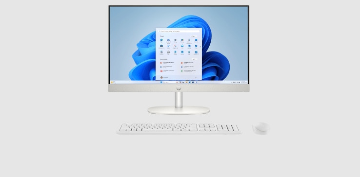HP 23.8" All-in-One Desktop AI PC