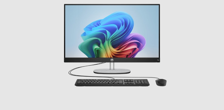 HP 27" All-in-One Desktop Next Gen AI PC