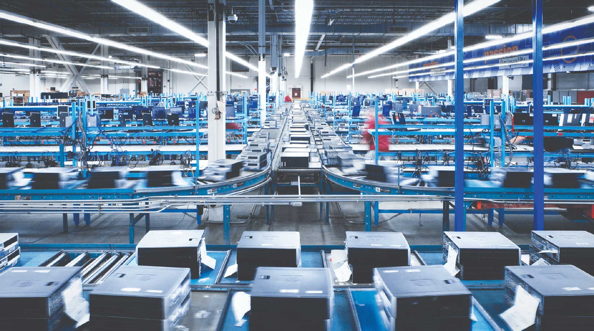 A products manufacturing and assembly department