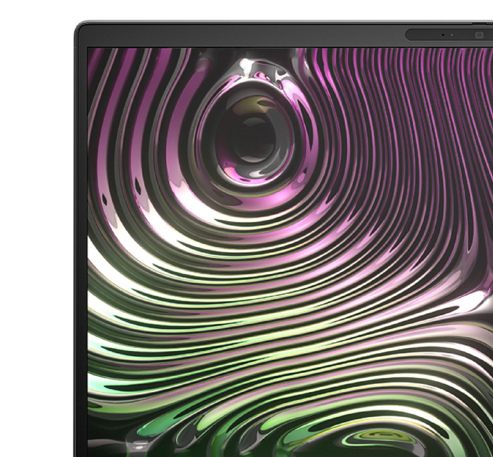 ZBook X G1i mobile workstation PC with a colorful image on the screen.