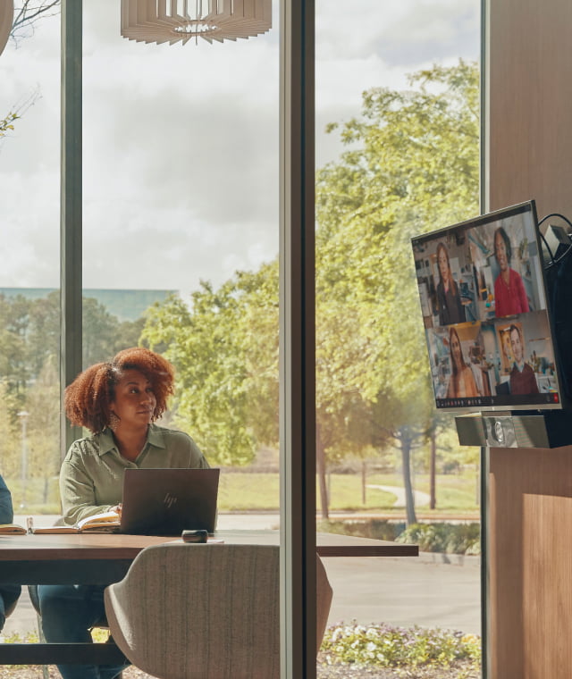 Team of people  working together showing collaboration when working from anywhere