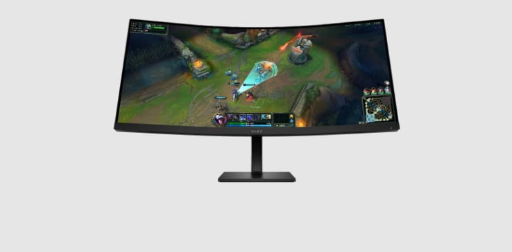 OMEN 34 inch WQHD 180Hz Curved Gaming Monitor - OMEN 34c G2
