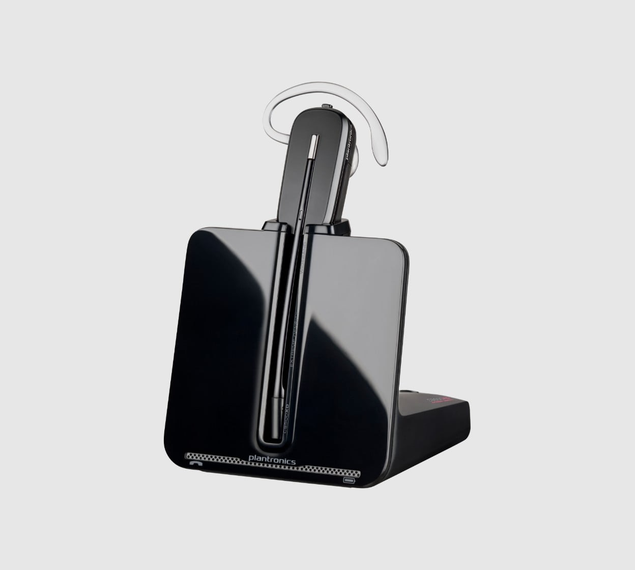 Poly CS540 DECT wireless mono headset on base stand