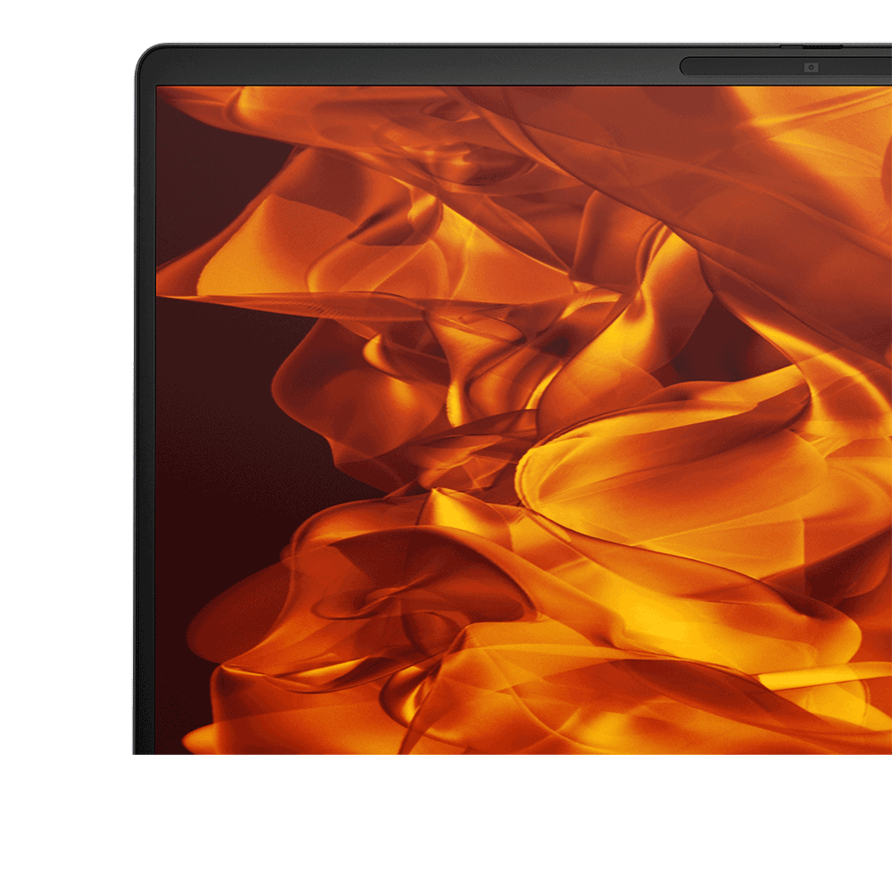 ZBook Fury mobile workstation PC with a colorful image on the screen.