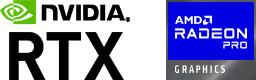 NVIDIA RTX | AMD Radeon PRO 