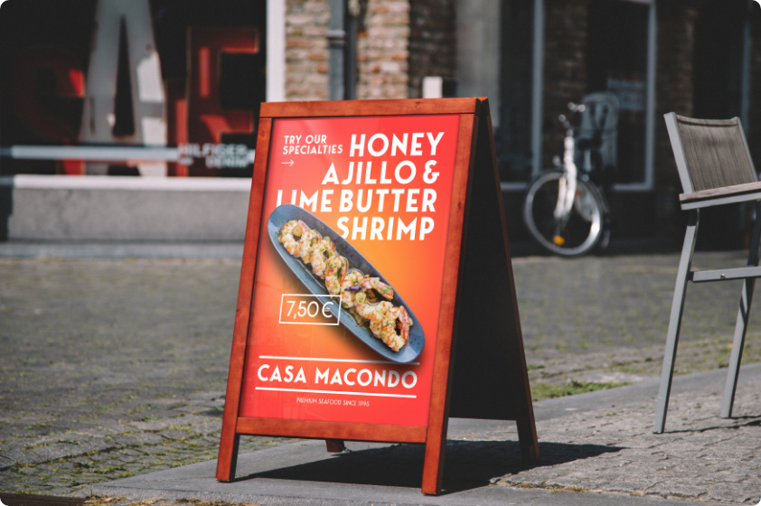 Pagewide XL temporary posters