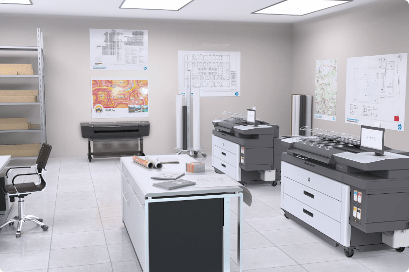 Pagewide XL temporary poster 